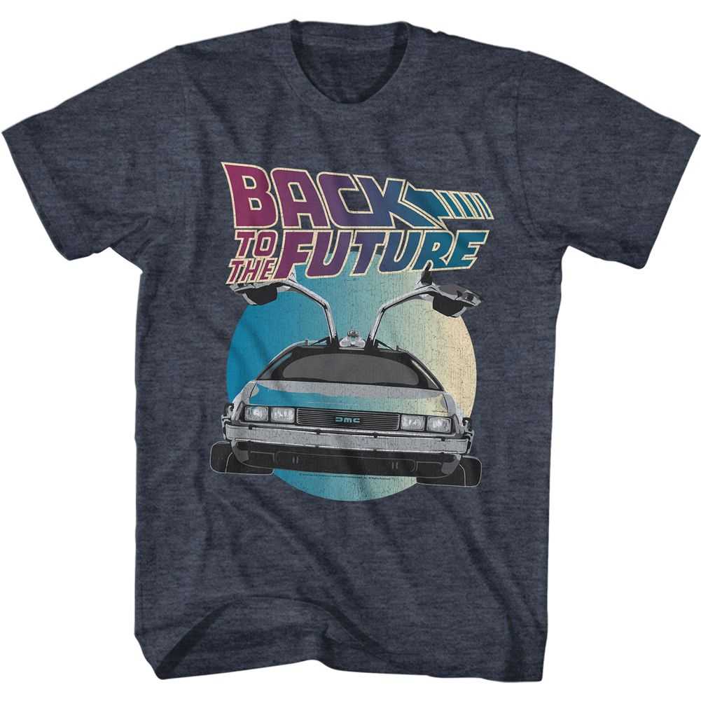 Back to the Future - CAR CIRCLE Adult Shirt