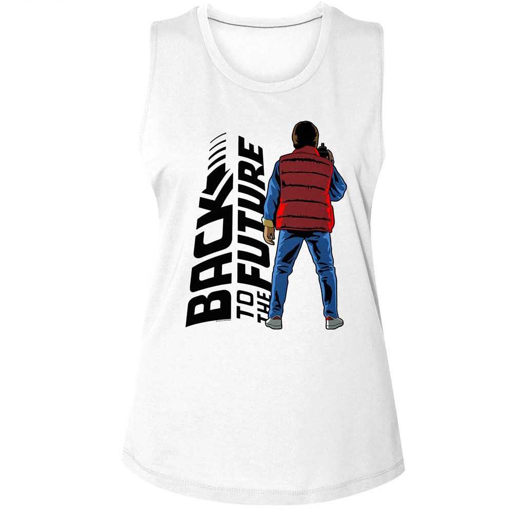Back to the Future - BTTF BACK TO BACK Adult Shirt