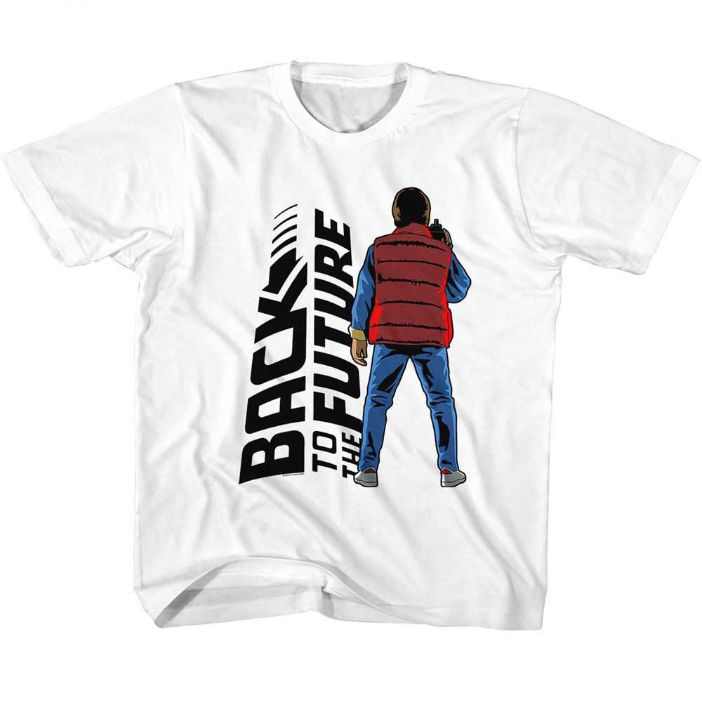 Back to the Future - BTTF BACK TO BACK Youth Shirt