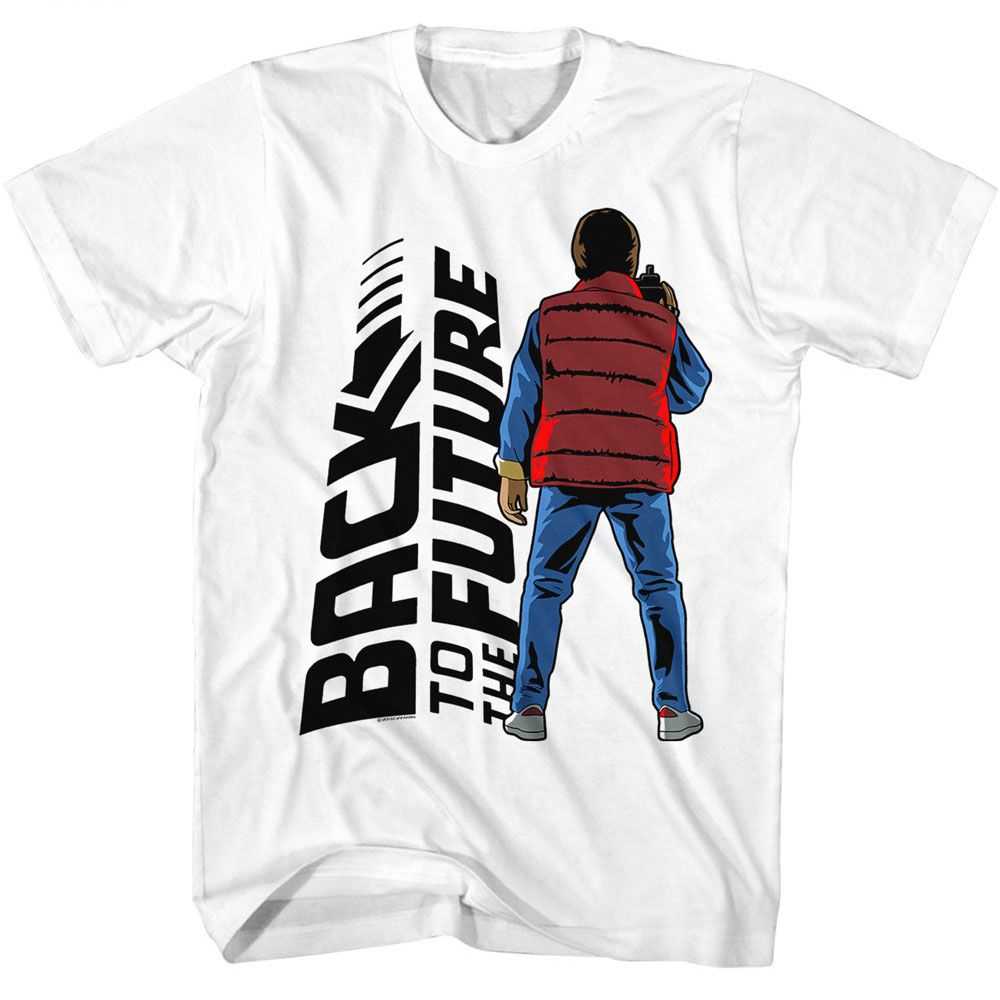 Back to the Future - BTTF BACK TO BACK Adult Shirt