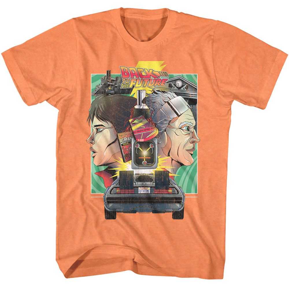 Back to the Future - BTTF POSTER Adult Shirt