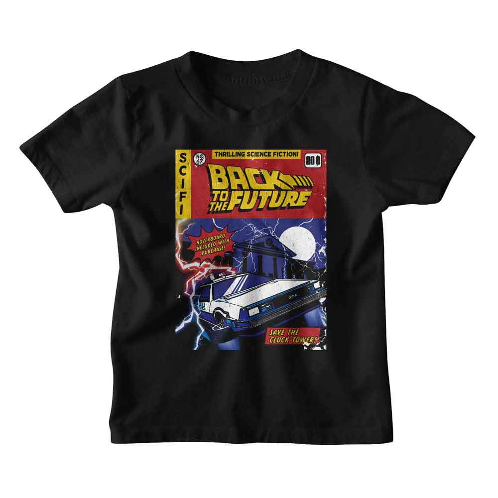 Back to the Future - BTTF COMIC COVER Youth Shirt