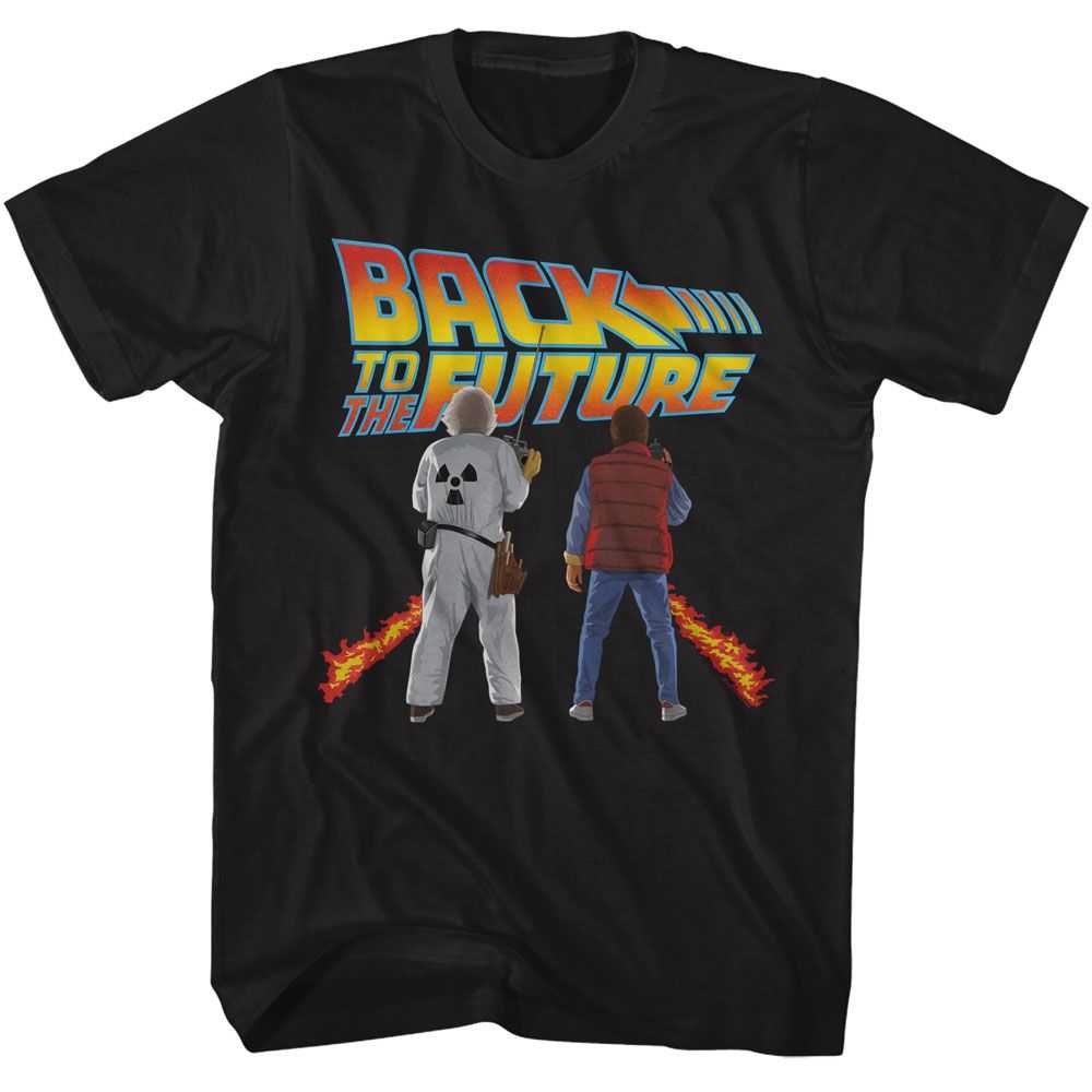 Back to the Future - BTTF DOC AND MARTY Adult Shirt