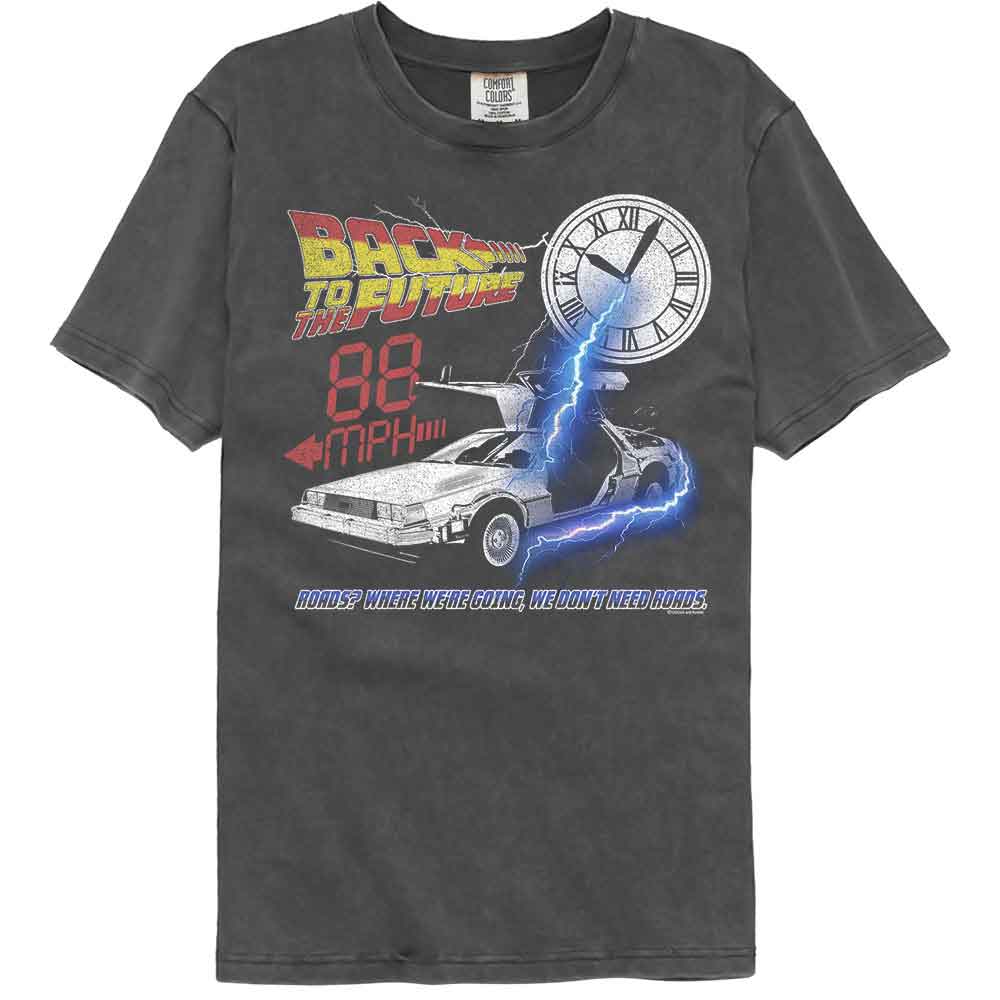 Back to the Future - BTTF WHERE WERE GOING Adult Shirt