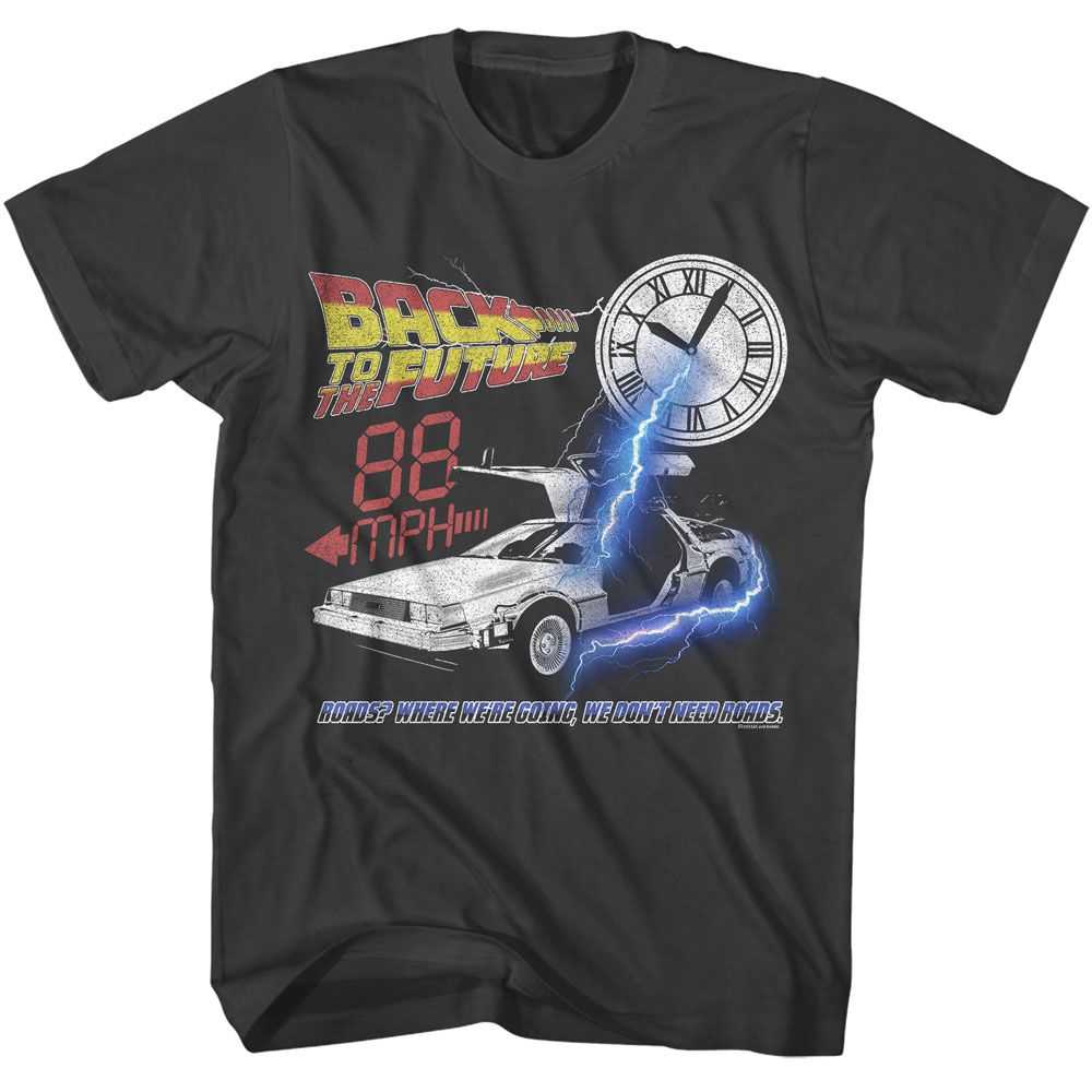 Back to the Future - BTTF WHERE WERE GOING Adult Shirt