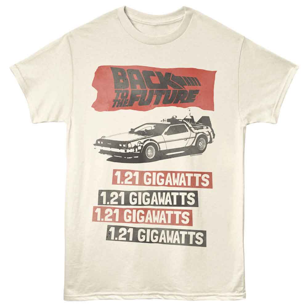 Back to the Future - BTTF GIGAWATTS Adult Shirt