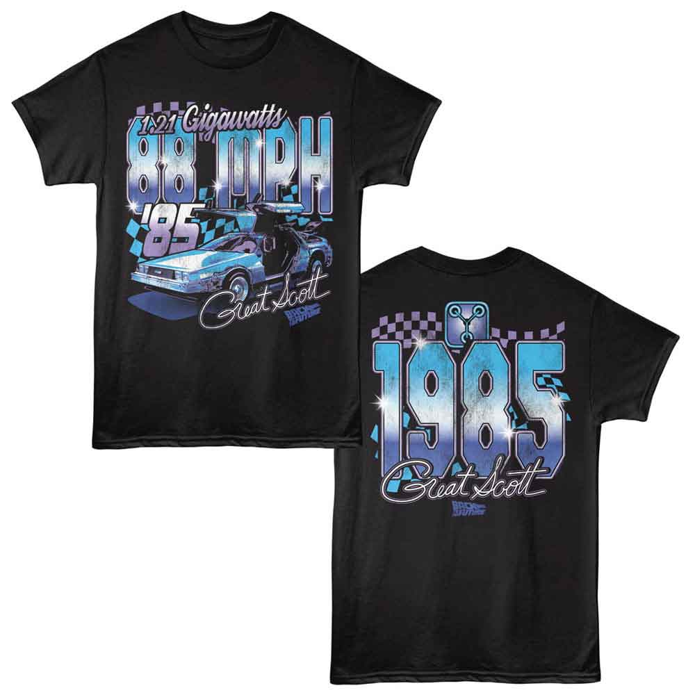 Back to the Future - GREAT GIGAWATTS Adult Shirt