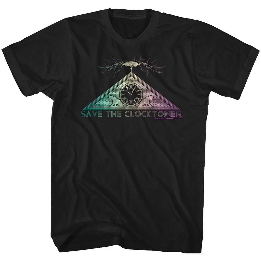 Back to the Future - CLOCK TOWER Adult Shirt