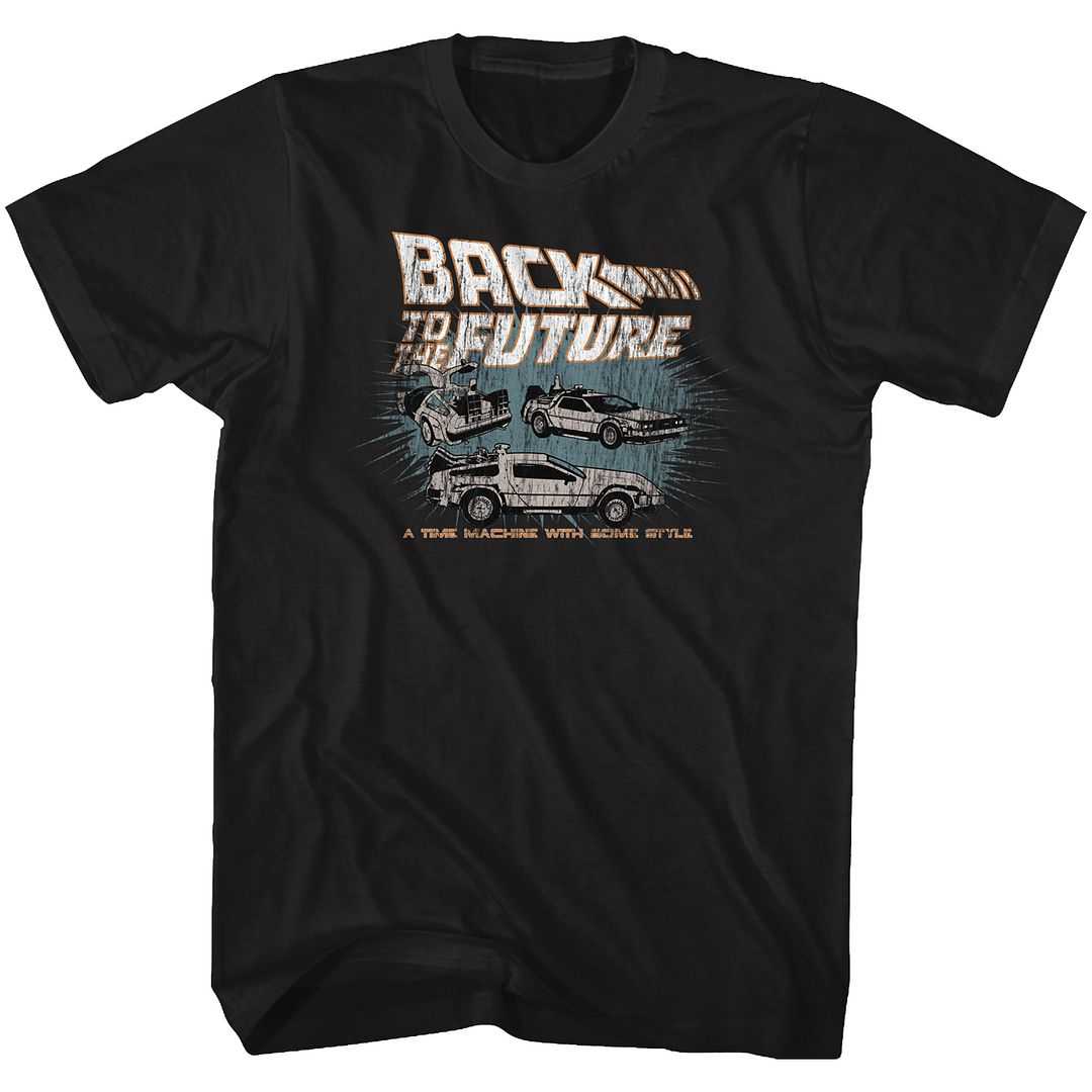 Back to the Future - CARS Adult Shirt