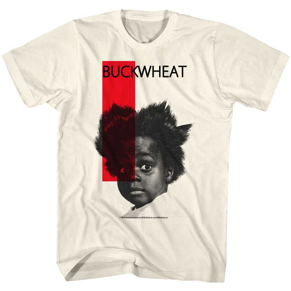 Buckwheat - RD STRIPE BUC T Adult Shirt