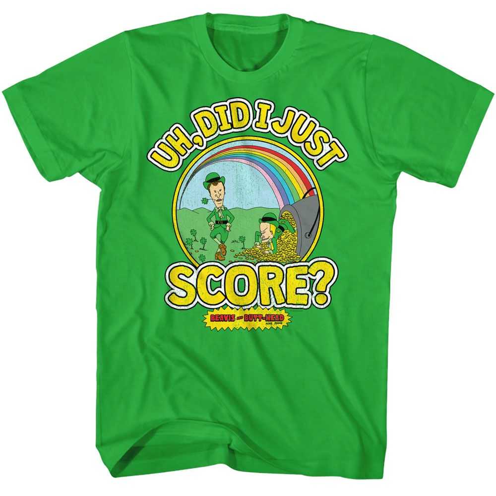 Beavis and Butthead - BEAVIS AND BUTTHEAD GETTING JIGGY Adult Shirt