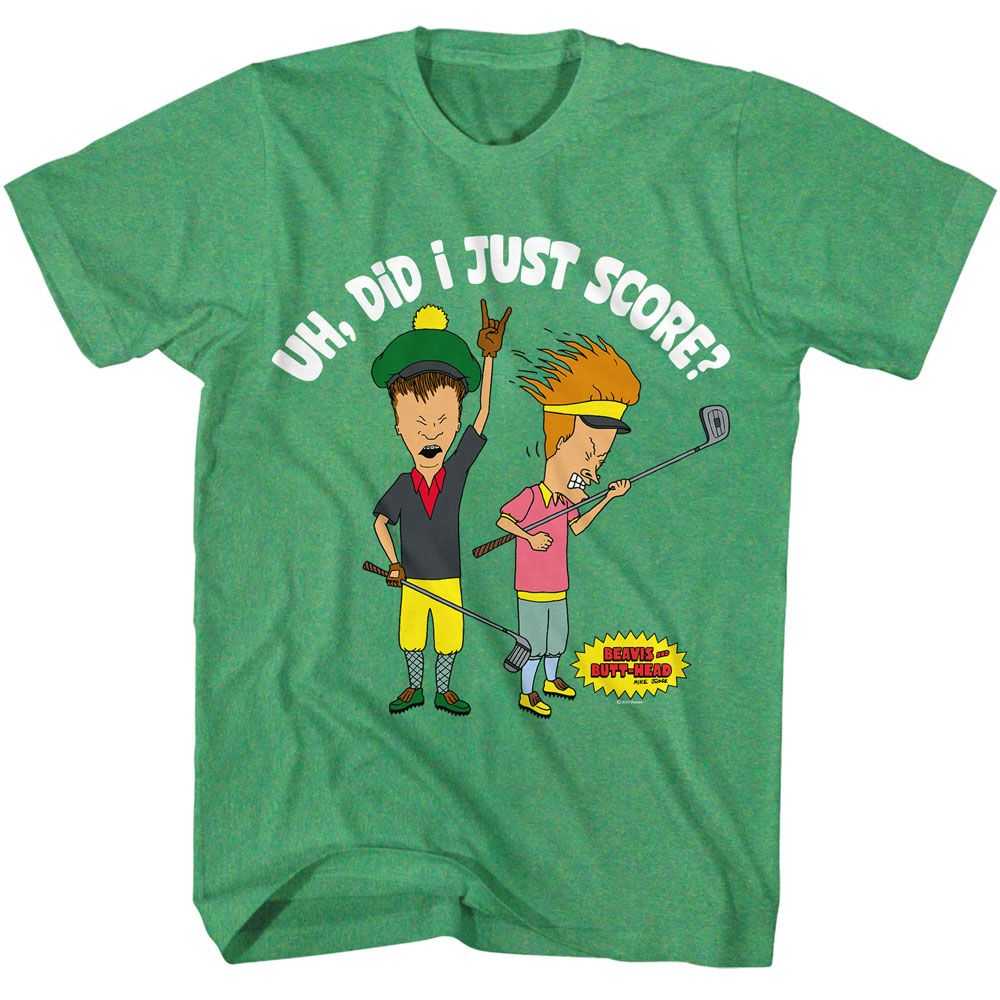 Beavis and Butthead - BEAVIS AND BUTTHEAD DID I JUST SCORE Adult Shirt