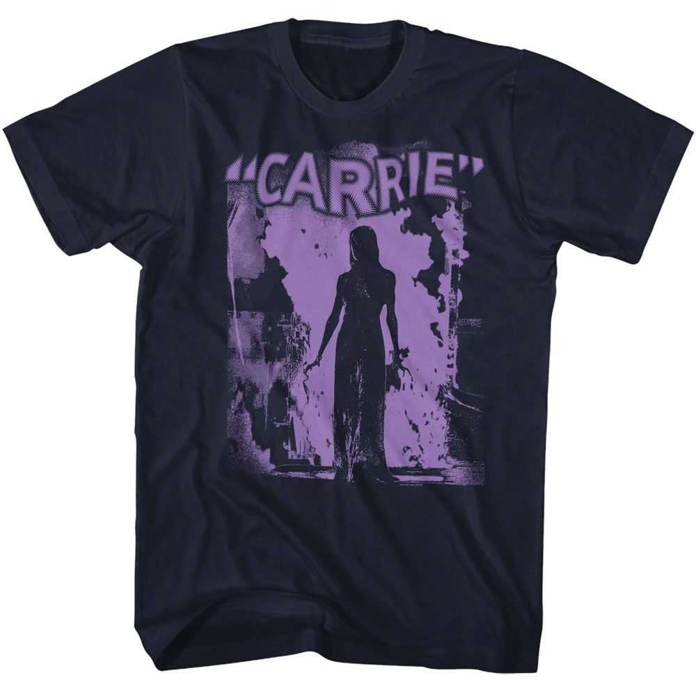 Carrie - CARRIE PURPLE FLAME Adult Shirt