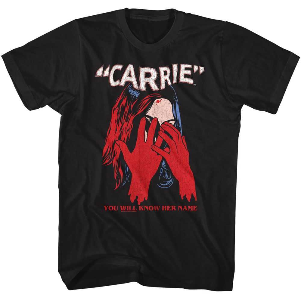 Carrie - CARRIE FACE COVER Adult Shirt