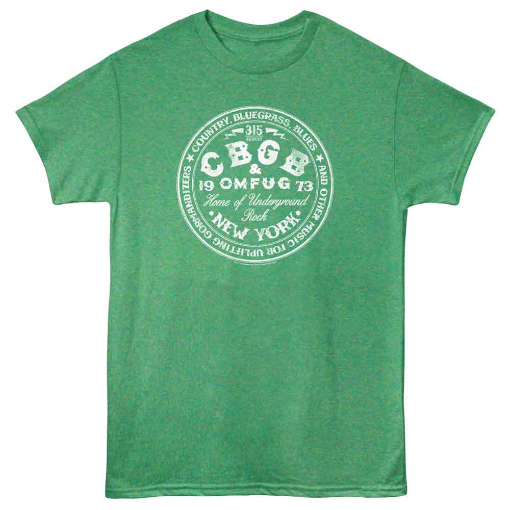 CBGB - CBGB CIRCLE Adult Shirt