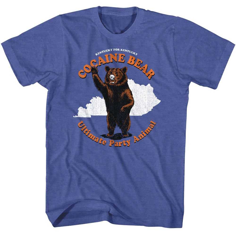Cocaine Bear Ky - COCAINE BEAR TOURISTY PARTY ANIMAL Adult Shirt