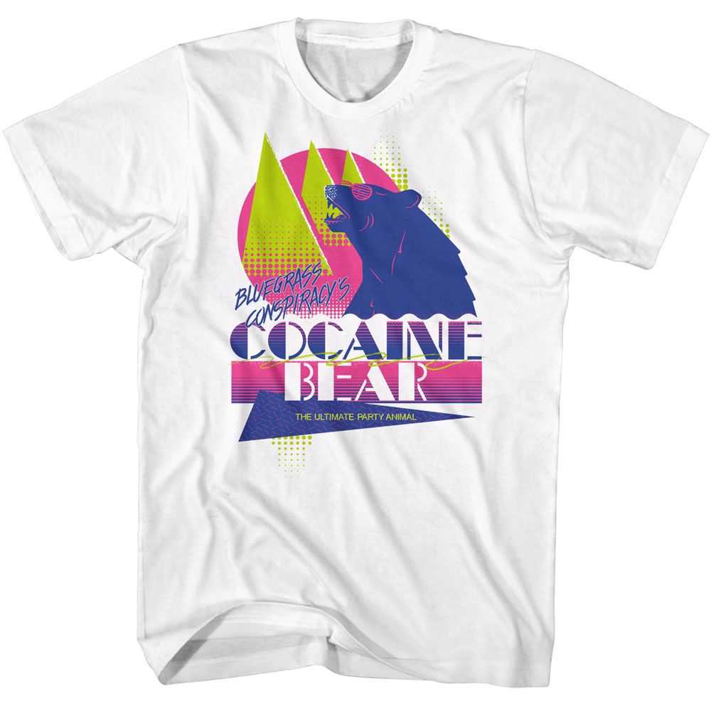 Cocaine Bear Ky - COCAINE BEAR BLUEGRASS CONSPIRACY RETRO Adult Shirt