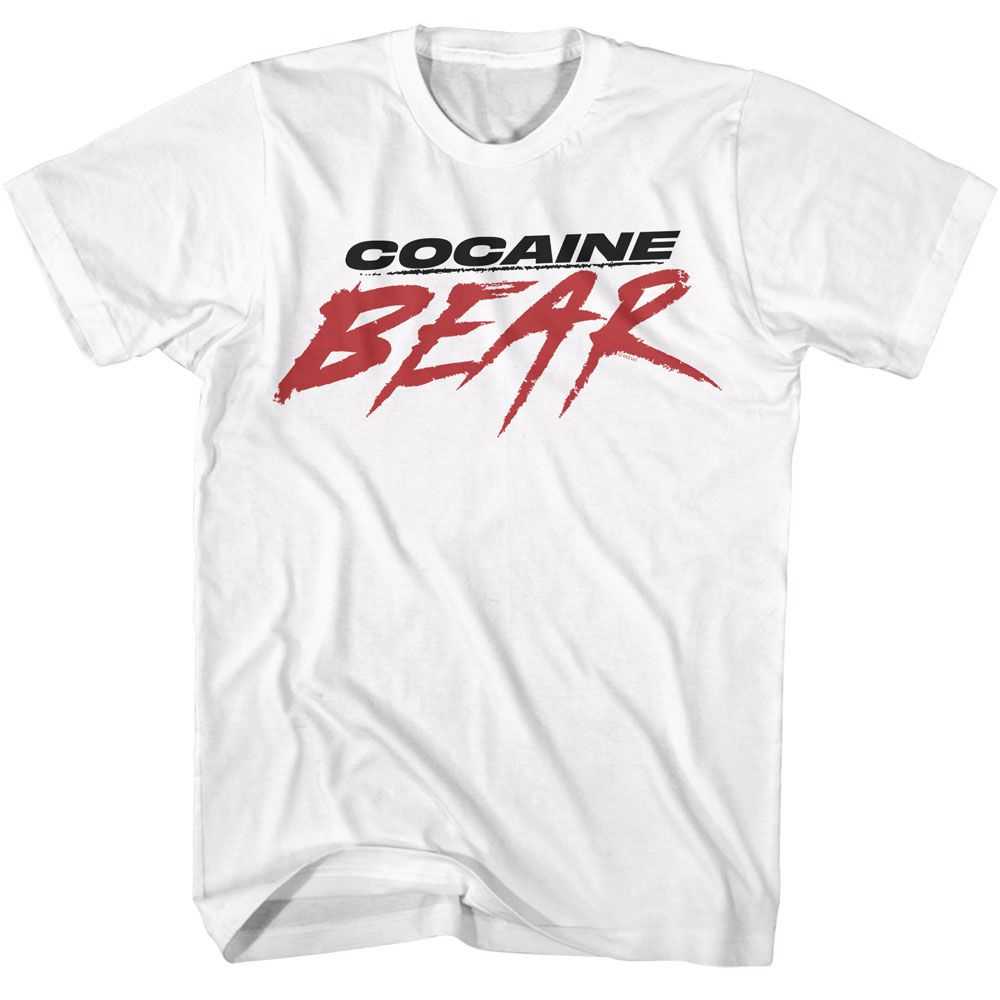 Cocaine Bear - COCAINE BEAR MOVIE LOGO LIGHT Adult Shirt