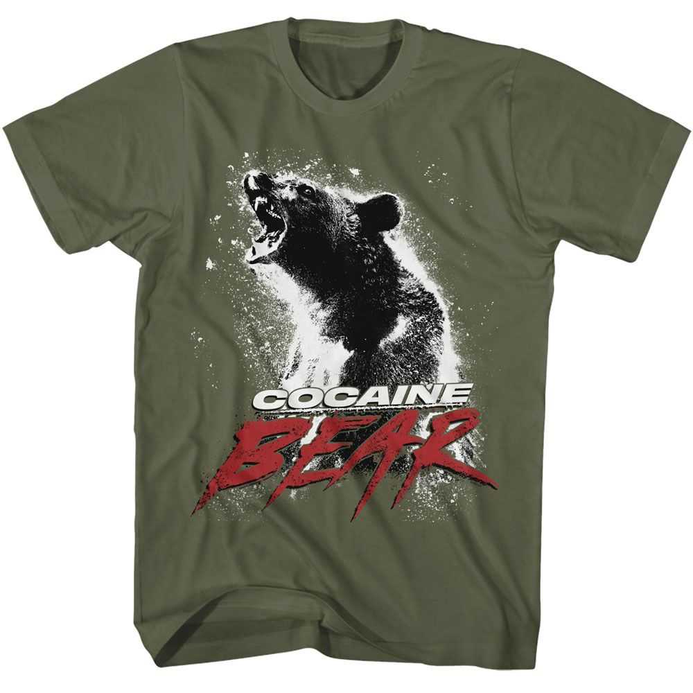 Cocaine Bear - COCAINE BEAR MOVIE POSTER LIGHT Adult Shirt
