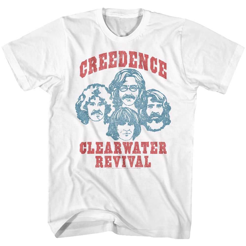 Creedence Clearwater Revival - BAND Adult Shirt