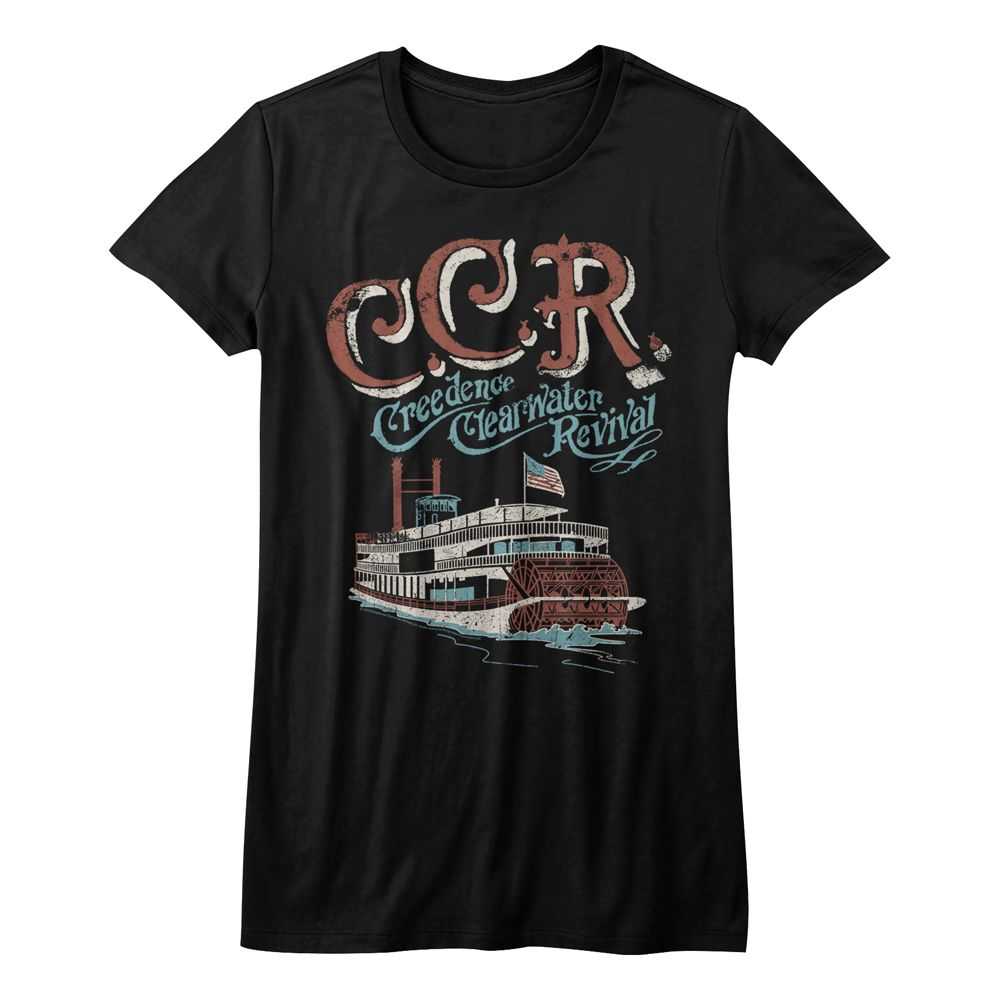 Creedence Clearwater Revival - RIVERBOAT Adult Shirt