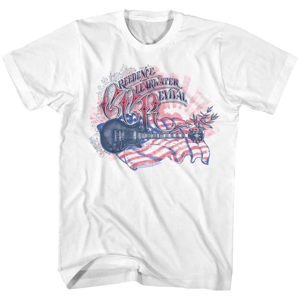 Creedence Clearwater Revival - FLAG Adult Shirt