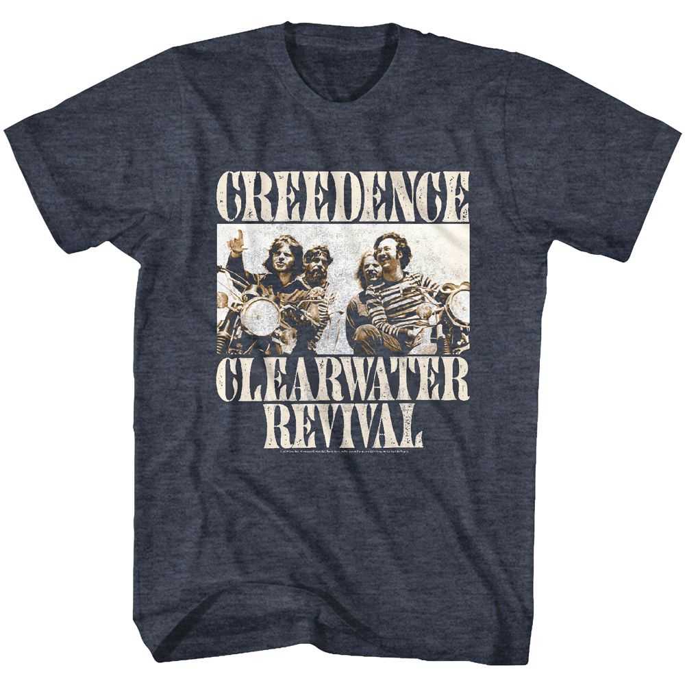 Creedence Clearwater Revival - BIKES PHOTO Adult Shirt