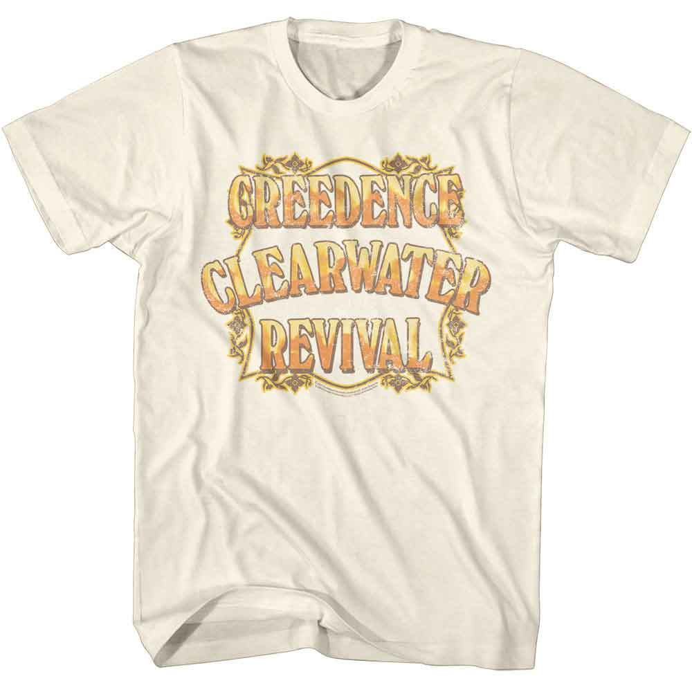 Creedence Clearwater Revival - CCR COPPER LOGO Adult Shirt