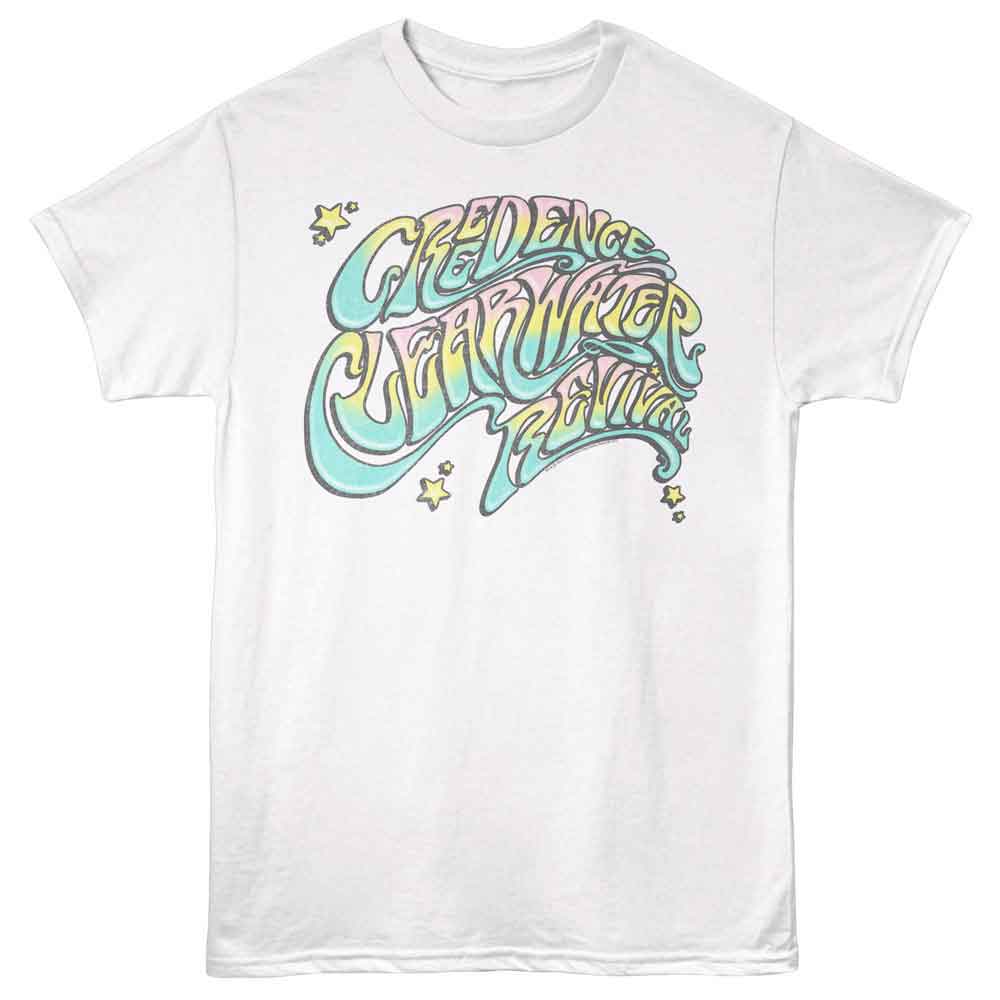 Creedence Clearwater Revival - CCR COLORFUL WAVE Adult Shirt
