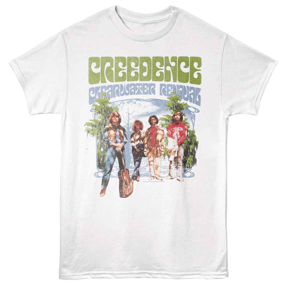 Creedence Clearwater Revival - CCR COOL WATER FLOWS Adult Shirt
