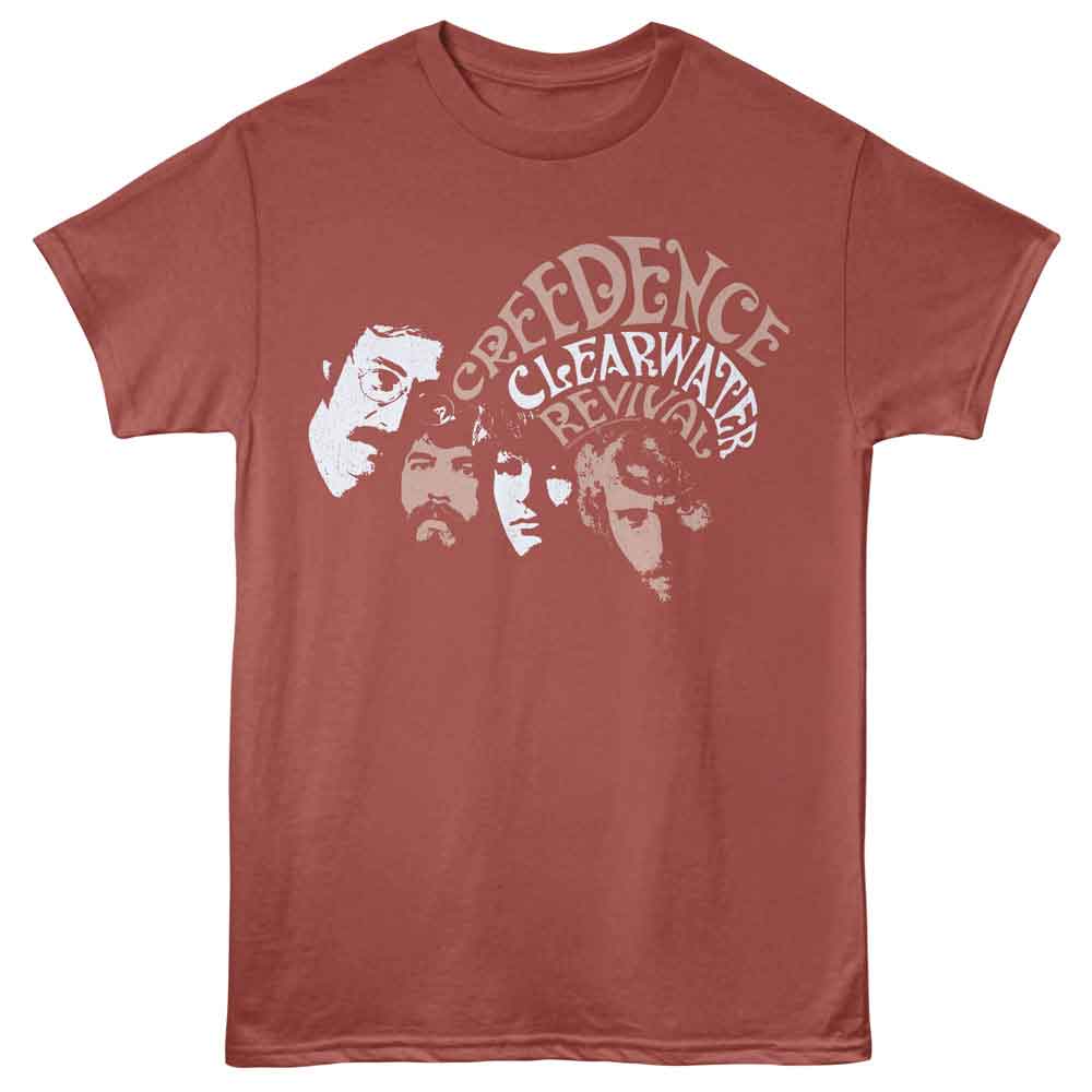 Creedence Clearwater Revival - CCR FACES Adult Shirt
