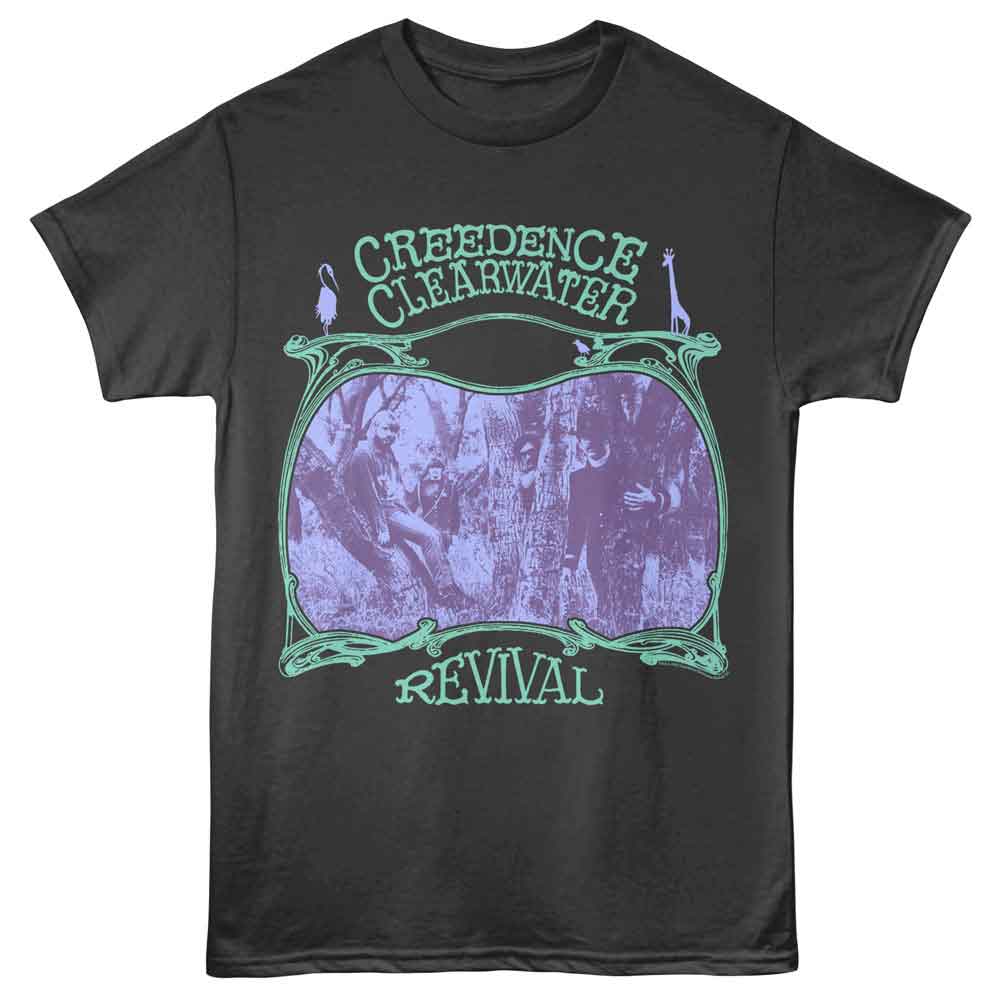 Creedence Clearwater Revival - CCR WOODS PHOTO Adult Shirt