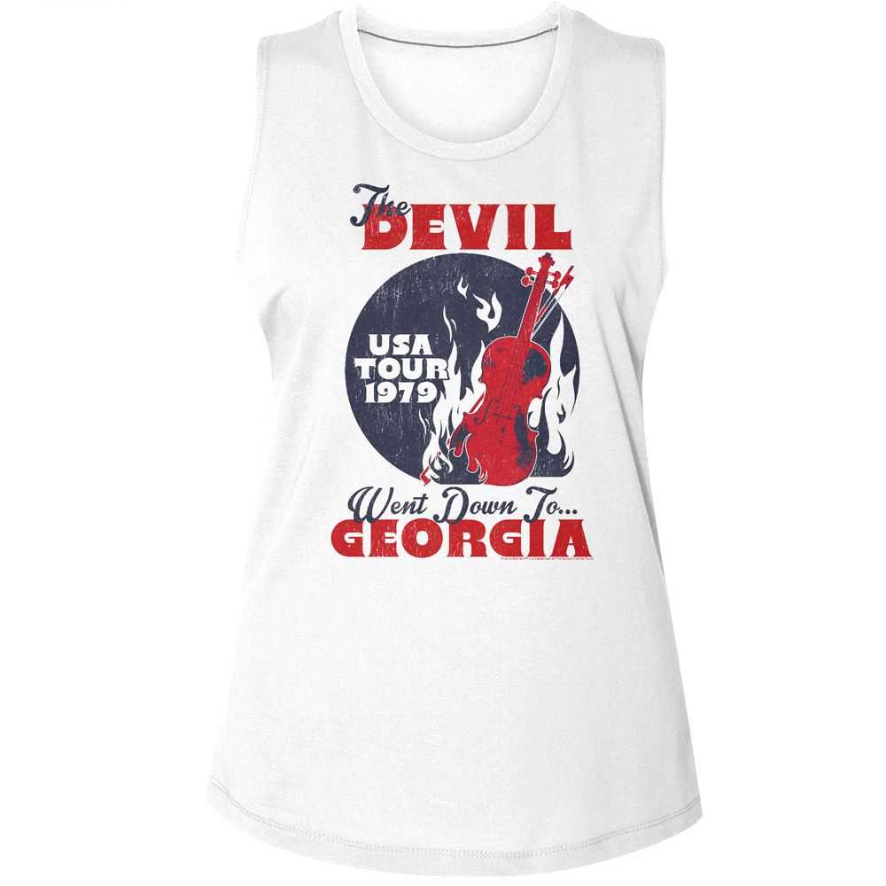 Charlie Daniels Band - CDB DEVIL WENT DOWN TO GEORGIA Adult Shirt