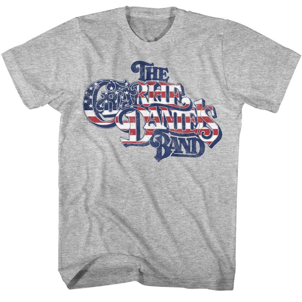 Charlie Daniels Band - CDB FLAG LOGO Adult Shirt