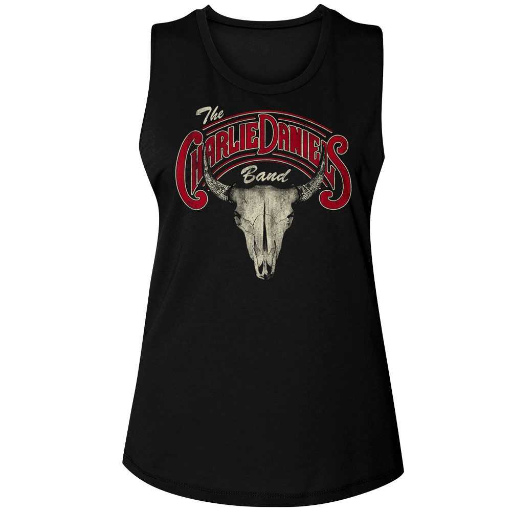 Charlie Daniels Band - CDB SKULL N LOGO Adult Shirt