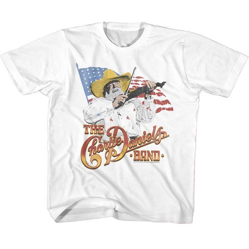Charlie Daniels Band - CDB AND THE FLAG Youth Shirt