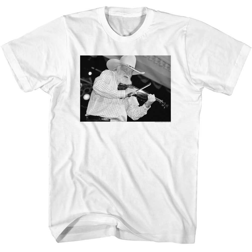 Charlie Daniels Band - CDB BW CHARLIE DANIELS Adult Shirt