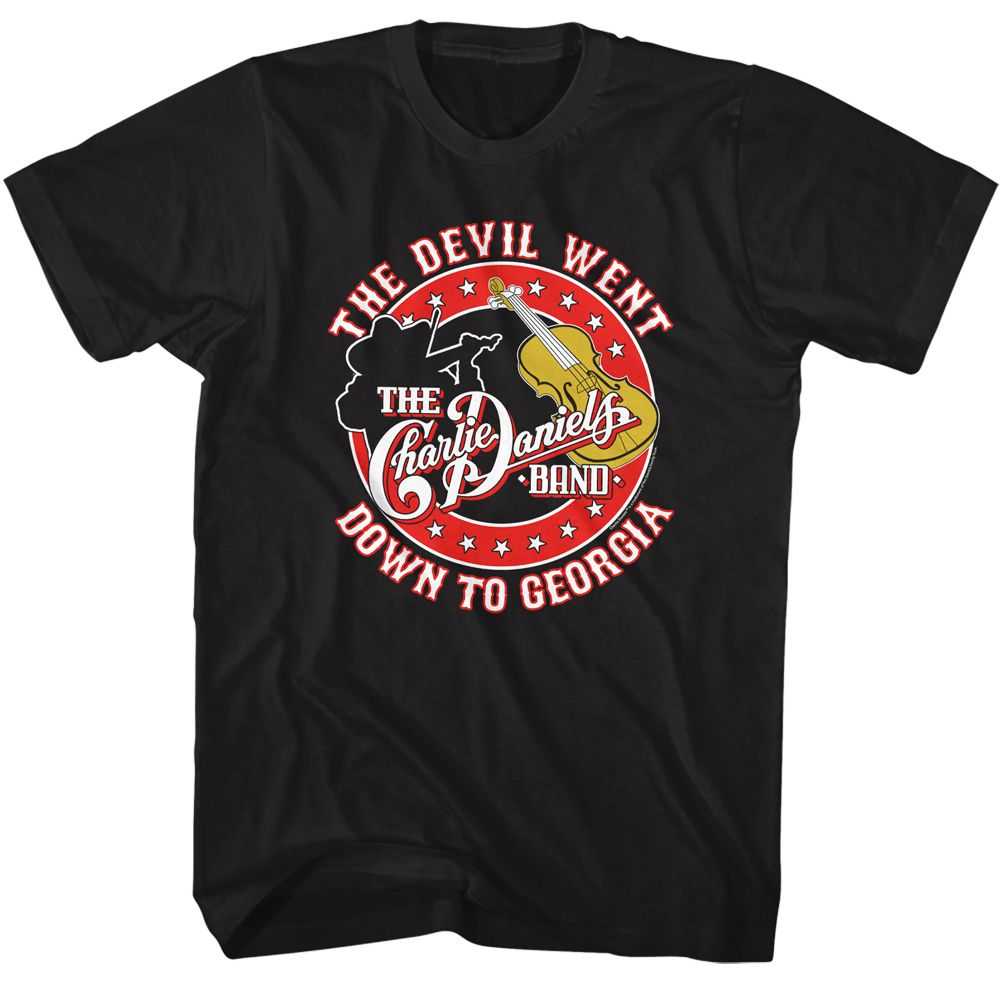 Charlie Daniels Band - CDB DWDTG ROUND Adult Shirt