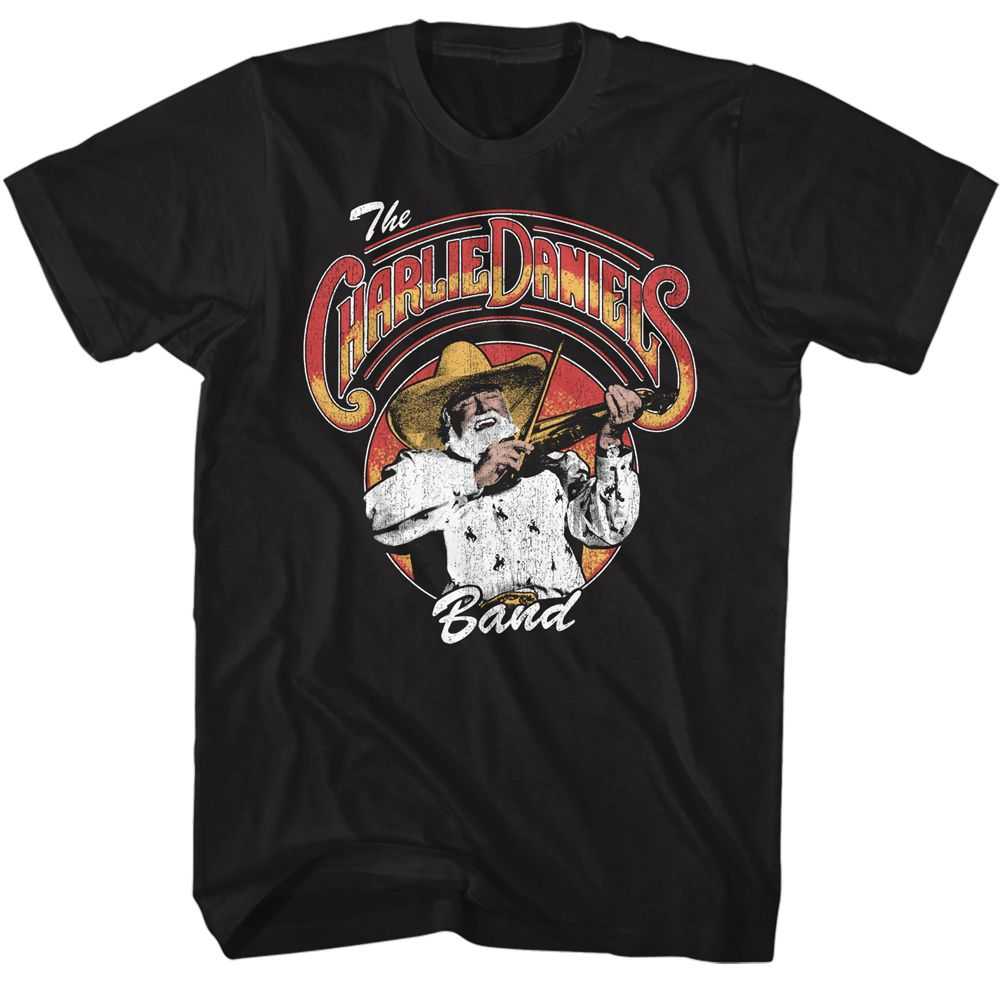 Charlie Daniels Band - CDB LOGO AND FIDDLIN Adult Shirt