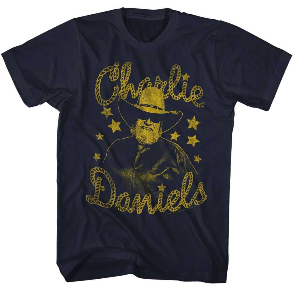 Charlie Daniels Band - CDB AND STARS Adult Shirt