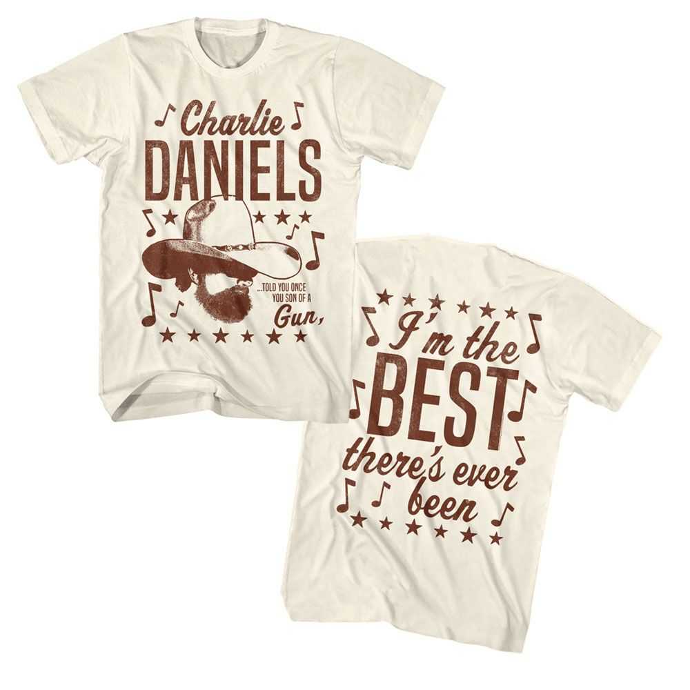 Charlie Daniels Band - CDB TOLD YOU ONCE Adult Shirt