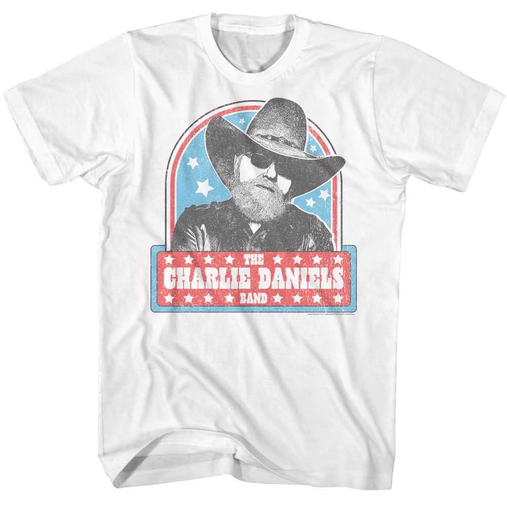 Charlie Daniels Band - CDB VINTAGE STARS Adult Shirt