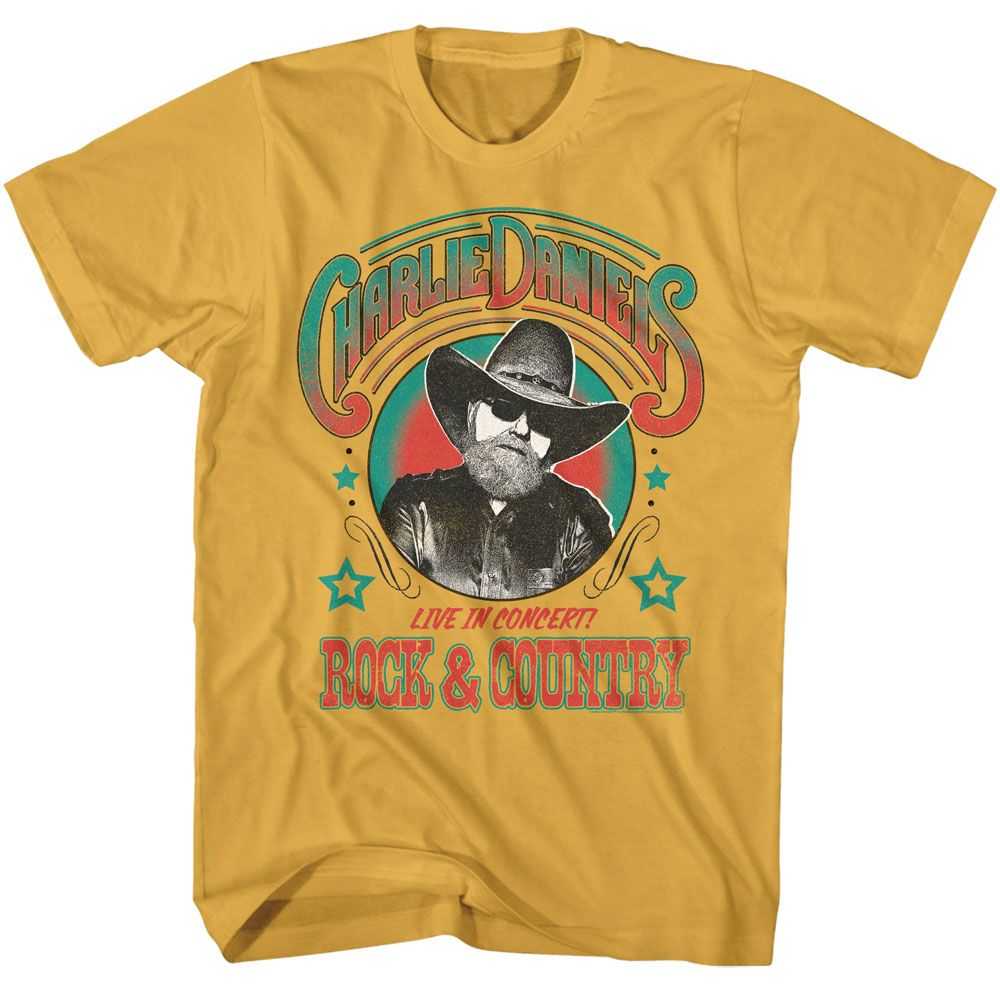 Charlie Daniels Band - CDB ROCK AND COUNTRY Adult Shirt
