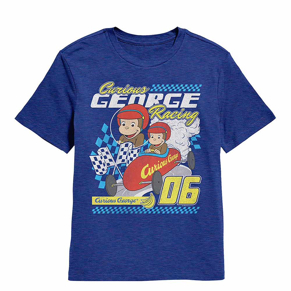 Curious George - CURIOUS GEORGE RACING Youth Shirt