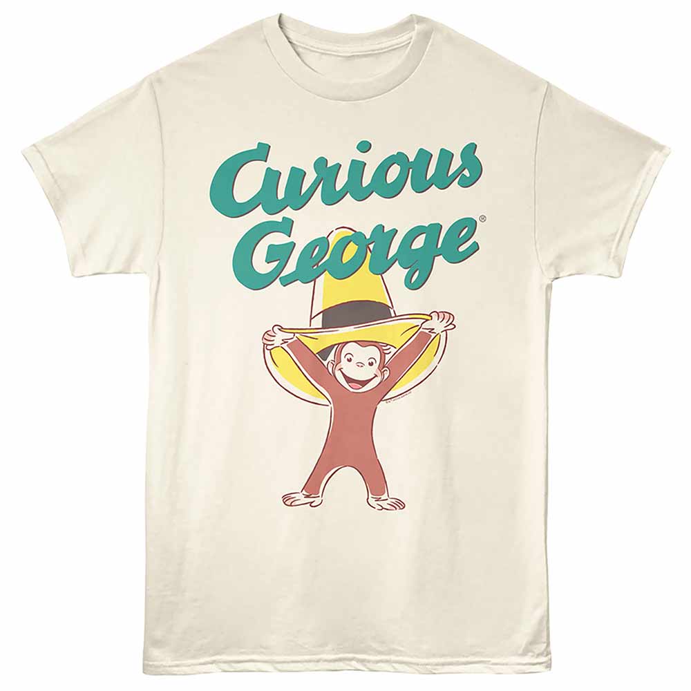 Curious George - CURIOUS GEORGE RACING Adult Shirt