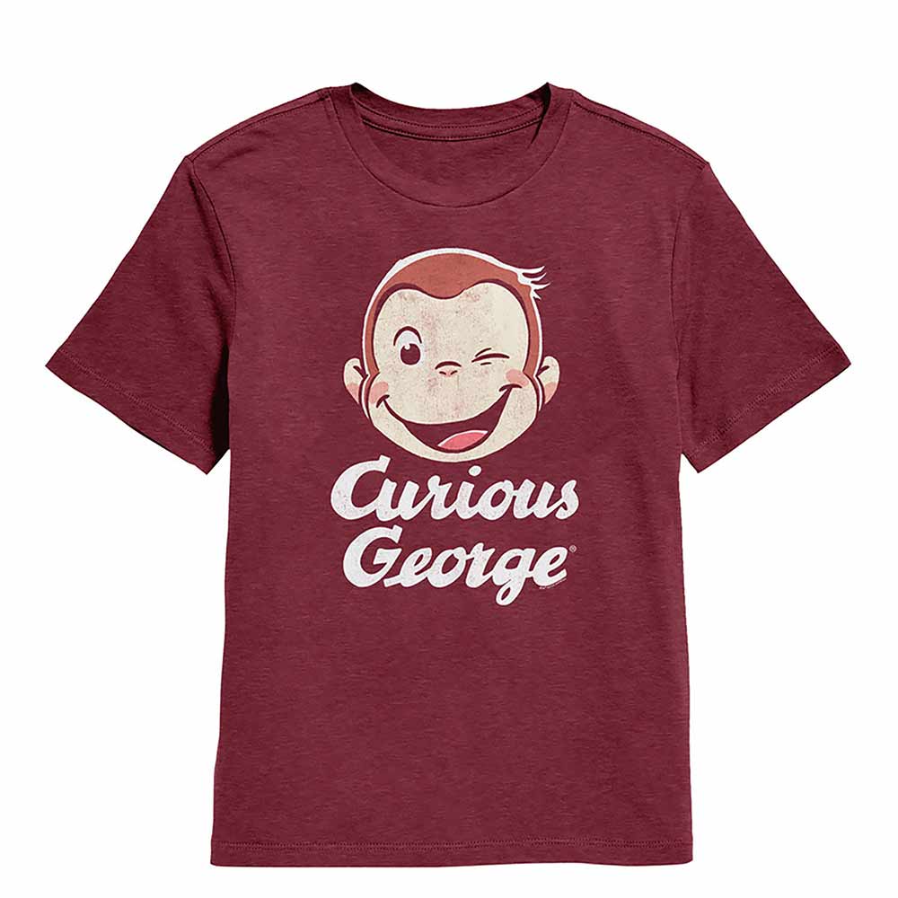 Curious George - CURIOUS GEORGE WINK Youth Shirt