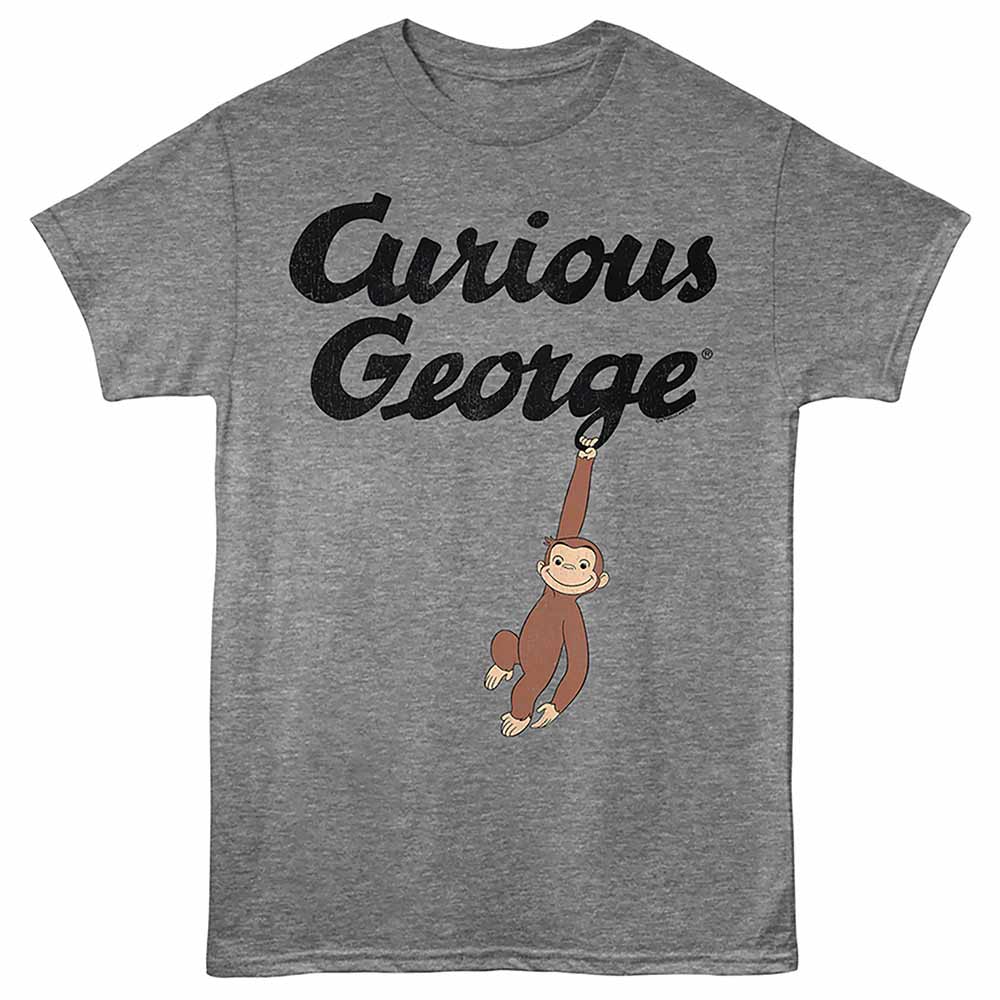 Curious George - CURIOUS GEORGE CLIMB Adult Shirt