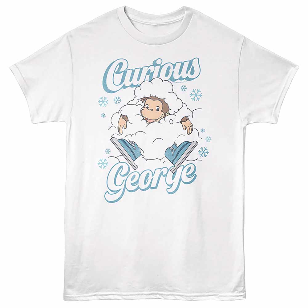 Curious George - CURIOUS GEORGE CHRISTMAS Adult Shirt