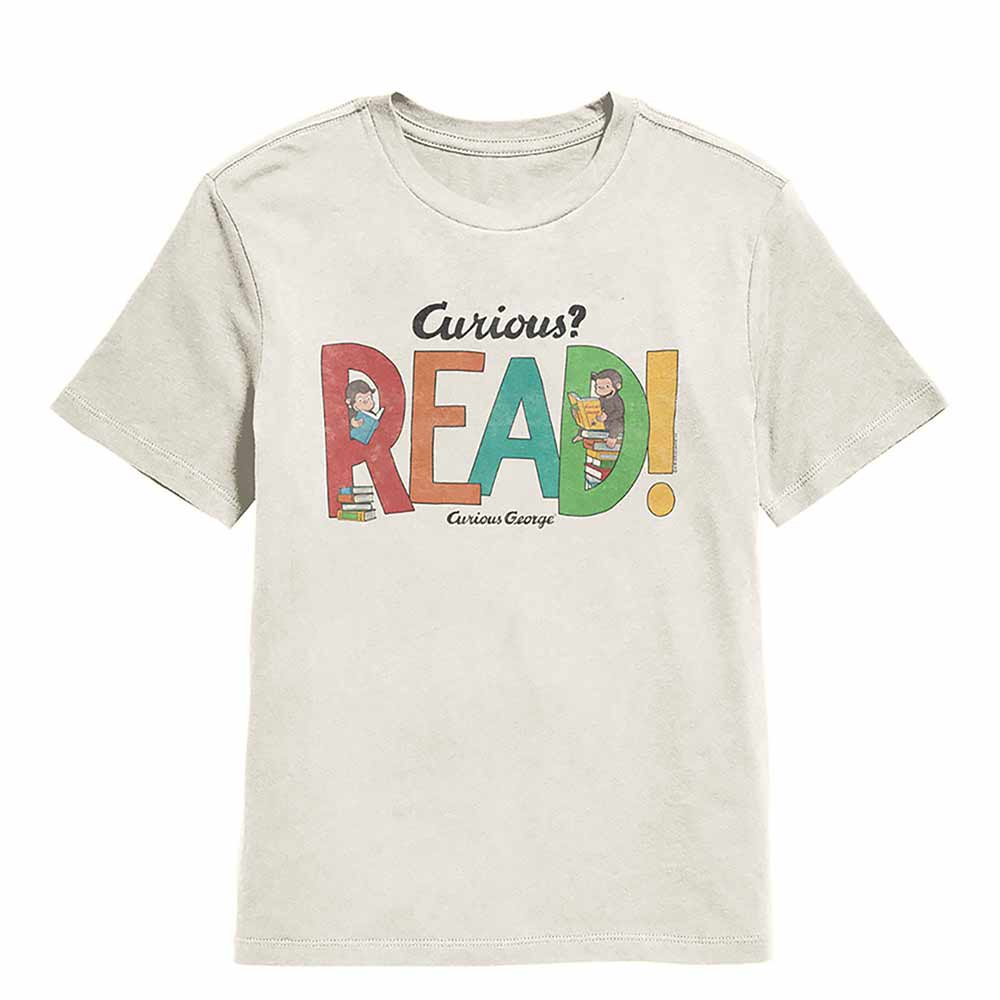 Curious George - CURIOUS GEORGE READ Youth Shirt