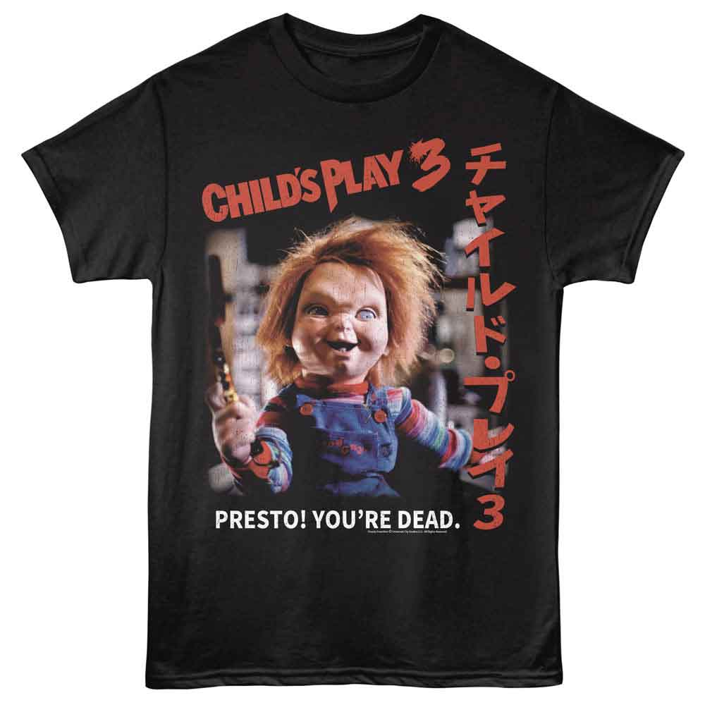 Chucky - CHUCKY PRESTO Adult Shirt
